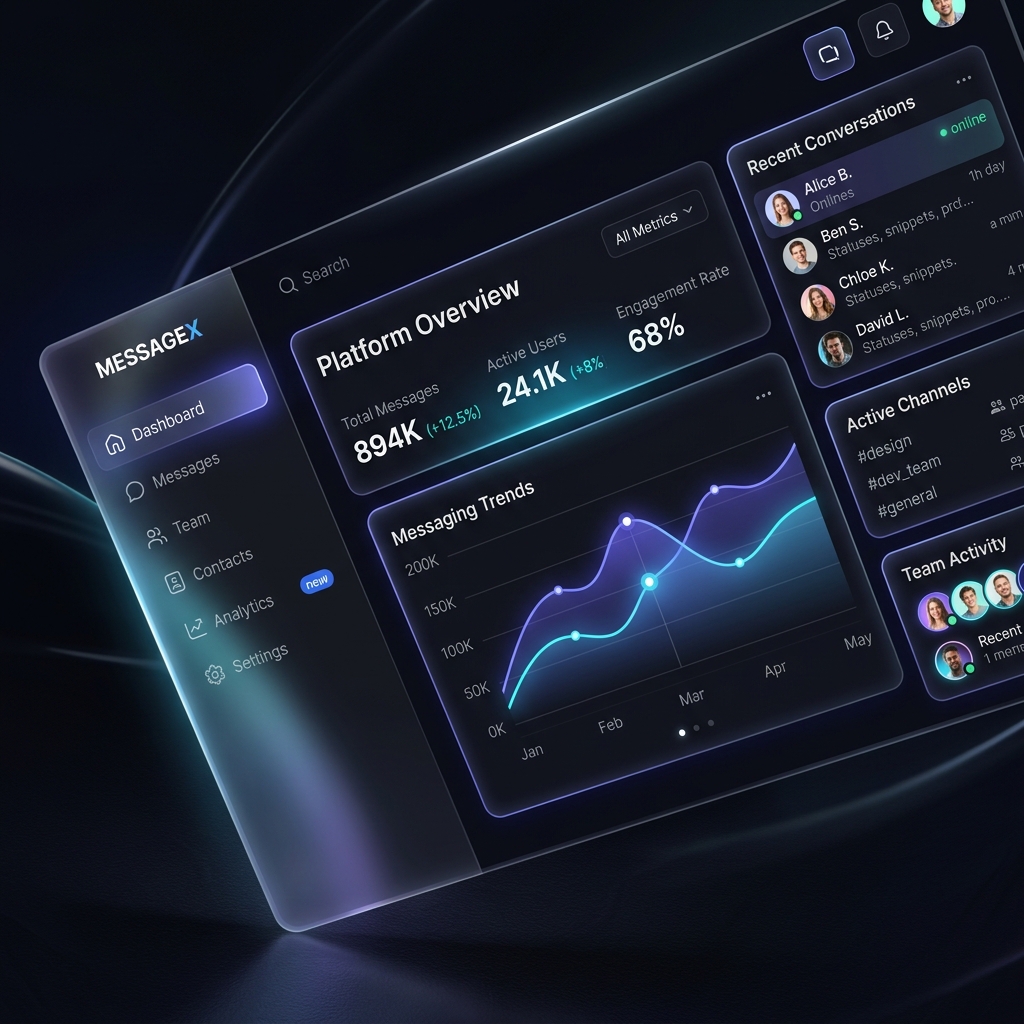 Simpliai Dashboard Mockup